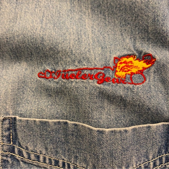 Denim Button Up - Picture 4 of 4